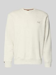 Sweatshirt mit Rundhalsausschnitt und Label-Stitching von Superdry - 11