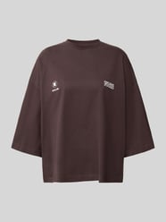 Oversized t-shirt z okrągłym dekoltem od Karo Kauer - 10