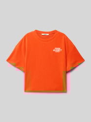 T-Shirt mit Statement-Print von Garcia Orange - 17