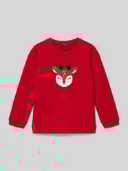 Sweatshirt met motiefprint van Blue Seven - 12