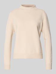 Strickpullover aus Viskose-Mix mit Stehkragen von Betty Barclay Beige - 27