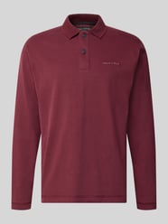 Relaxed Fit Poloshirt aus reiner Baumwolle von Marc O'Polo Bordeaux - 42