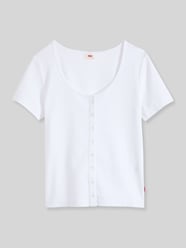 Slim fit t-shirt van katoenmix van Levi's® - 48