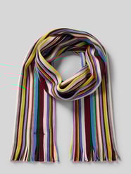 Schal aus Lanawolle mit Label-Stitching Modell 'Signature' von PAUL SMITH - 24