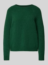 Gebreide pullover met ronde hals, model 'GHIACCI' van Weekend Max Mara Groen - 4