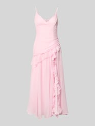 Abendkleid mit Herz-Ausschnitt von Bardot Pink - 6