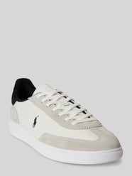 Low Top sneaker van echt leer van Polo Ralph Lauren - 35