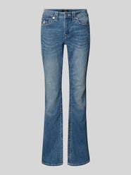 Jeansy bootcut o średnim stanie z efektem znoszenia model 'BECCA' od TRUE RELIGION - 37