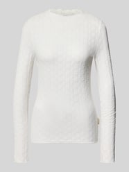 Longsleeve mit Rundhalsausschnitt Modell 'Zahara' von OH APRIL - 22