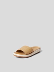 Pantoletten in Flecht-Optik von Ancient Greek Sandals Beige - 15