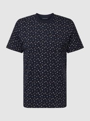 T-Shirt mit Allover-Muster Modell 'Allover printed' von Tom Tailor Blau - 12