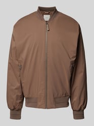 Bomberjacke mit Reißverschlusstaschen Modell 'SPORT HERO BOMBER' von CK Calvin Klein Beige - 26