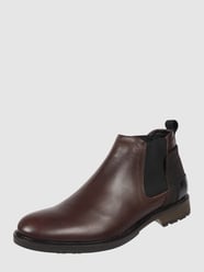 Buty chelsea ze skóry  od BULLBOXER Brązowy - 29