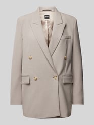 Blazer mit Reverskragen von BOSS Grau - 39