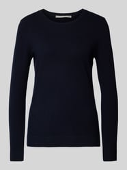 Kaschmirpullover mit Rundhalsausschnitt von (The Mercer) N.Y. Blau - 13