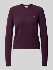 Pullover mit Logo-Stitching Modell 'BOYISH TIGHT KN' von REVIEW Pink - 19