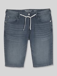Szorty jeansowe o kroju regular fit z mieszanki bawełny od Tom Tailor Denim - 5