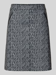 Spódnica o długości do kolan z zamkiem błyskawicznym od Christian Berg Woman - 32