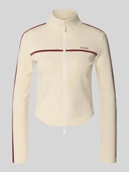 Bluza rozpinana o kroju slim fit ze stójką model 'Jasmine' od GUESS Activewear - 17