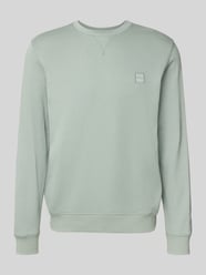 Regular fit sweatshirt van puur katoen, model 'WESTART' van BOSS Orange - 19