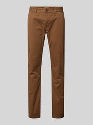 Tapered Fit Chino mit Gürtelschlaufen Modell 'American classic' von PME Legend Braun - 10