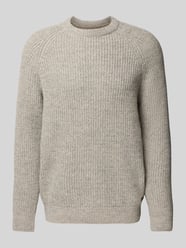 Sweter z dzianiny o kroju regular fit z czystej wełny od Barbour - 15