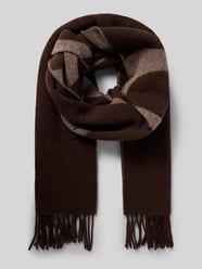 Schal mit Fransen Modell 'Lala Scarf 4' von Lala Berlin - 1