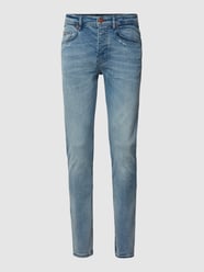 Tapered Fit Jeans mit Stretch-Anteil von BOSS Orange Blau - 38