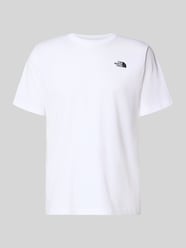 T-Shirt mit Label-Stitching von The North Face - 3