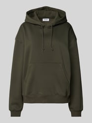 Oversized hoodie met capuchon, model 'Essence' van WEEKDAY Groen - 7