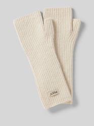 Handschuhe mit Label-Patch Modell 'Darty' von Barts Beige - 7