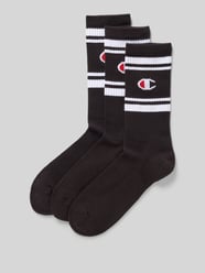 Sokken met logostitching in een set van 3 paar, model 'Crew' van CHAMPION - 14