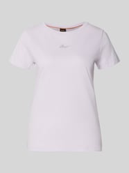 Regular Fit T-Shirt aus reiner Baumwolle Modell 'C_ELOVE_EMBRO' von BOSS Orange - 20