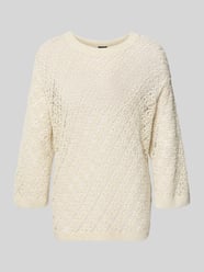 Gebreide pullover met 3/4-mouw Model 'Kilana' van JOOP! Beige - 7