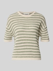 Sweter o kroju loose fit z mieszanki bawełny od Marc O'Polo - 38