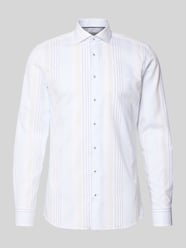 Slim Fit Business-Hemd aus Baumwolle mit Haifischkragen von ETERNA Beige - 46