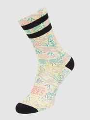 Socken mit Allover-Muster von American Socks Gelb - 31