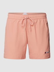 Badehose mit Label-Stitching von CHAMPION Orange - 2