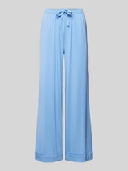 Wide Leg Pyjama-Hose mit Tunnelzug von TOMMY HILFIGER Blau - 2