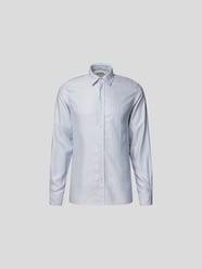Freizeithemd mit Streifenmuster von Officine Générale Blau / Türkis - 23