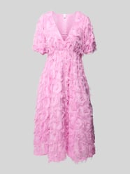 Cocktailkleid mit Strukturmuster Modell 'PAZYLLA' von YAS - 15