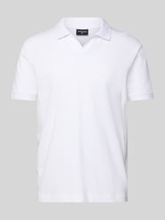 Poloshirt met ribboorden, model 'Clark' van Strellson - 7