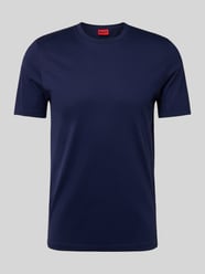 Slim fit T-shirt van puur katoen, model 'DIMERSTEE' van HUGO - 8