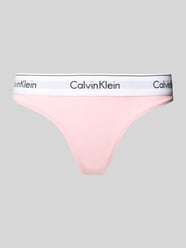 String mit Label-Bund von Calvin Klein Underwear Pink - 13