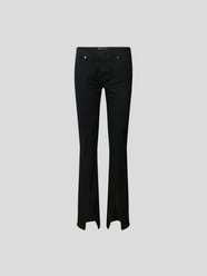 Slim Fit Jeans mit Fransen von Frame Schwarz - 27