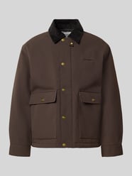 Relaxed Fit Jacke mit Umlegekragen Modell 'Quentin' von Carhartt Work In Progress - 14