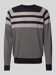 Gebreide pullover met ronde hals van ARMANI EXCHANGE - 34