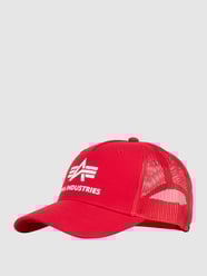 Cap mit Logo  von Alpha Industries Rot - 9