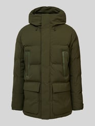 Steppjacke mit Kapuze Modell 'QUINLAN' von SAVE THE DUCK Grün - 46