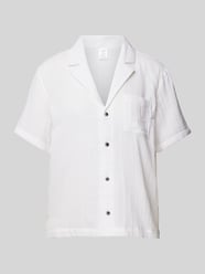 Pyjama-Oberteil mit Brusttasche von Calvin Klein Underwear Weiß - 35